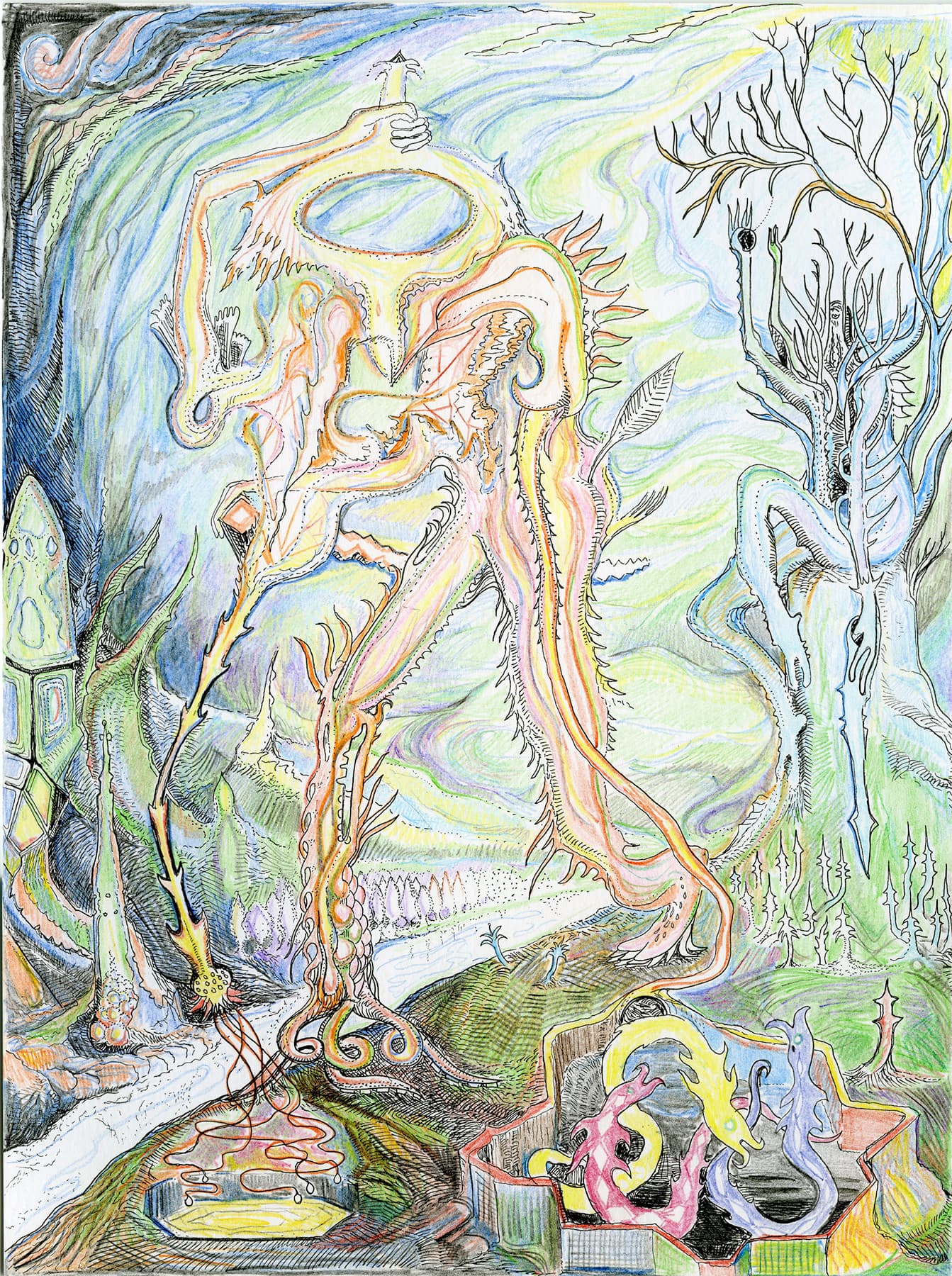 Striding Progenitor